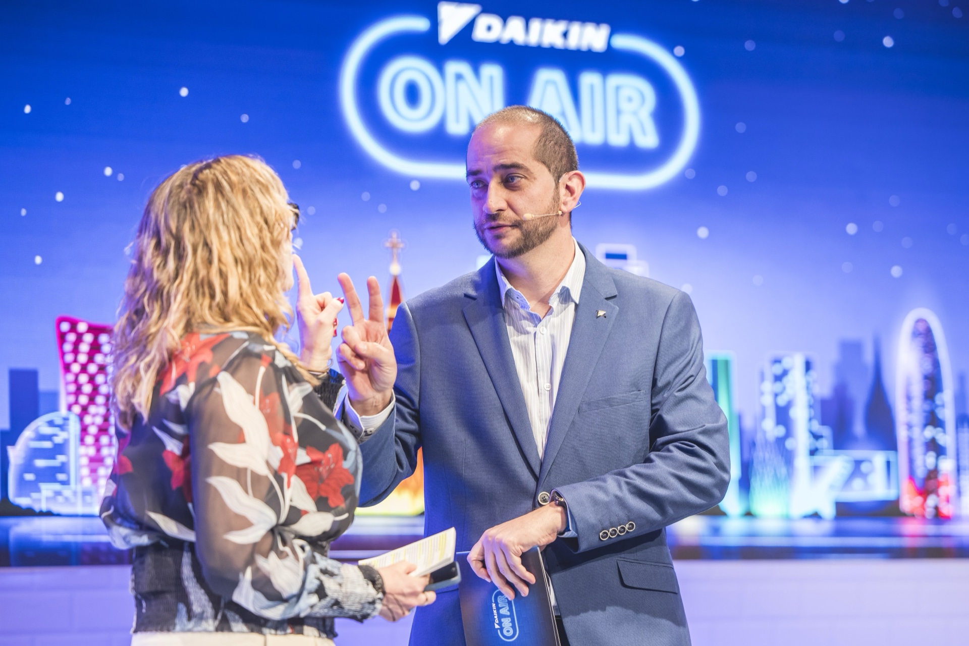 Ignacio Bravo en evento Daikin La Pedrera Barcelona